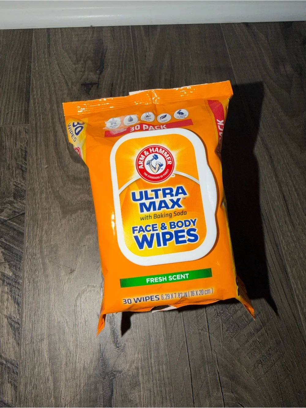 Ultra Max Fresh Scent Face & Body Wipes
